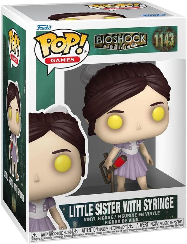 Funko Pop! Games: Bioshock - Little Sister with Syringe - Collectable Vinyl Figure - Gift Idea - Official Merchandise - Toys for Kids & Adults - Video Game Fans - Model Figure for Collectors