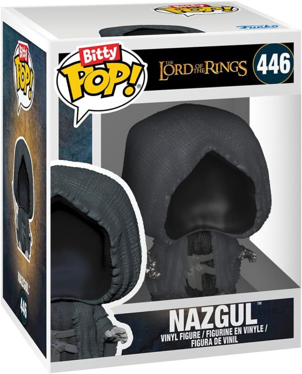 Funko Bitty POP! Lord of The Rings - Witch King. 4-Pack? and A Surprise Mystery Mini Figure - 0.9 Inch (2.2 Cm) - Lord of The Rings Collectable - Stackable Display Shelf Included - Gift Idea