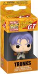 Funko POP! Keychain: DBGT - Trunks - Dragon Ball Novelty Keyring - Collectable Mini Figure - Stocking Filler - Gift Idea - Official Merchandise - Anime Fans - Backpack Decor