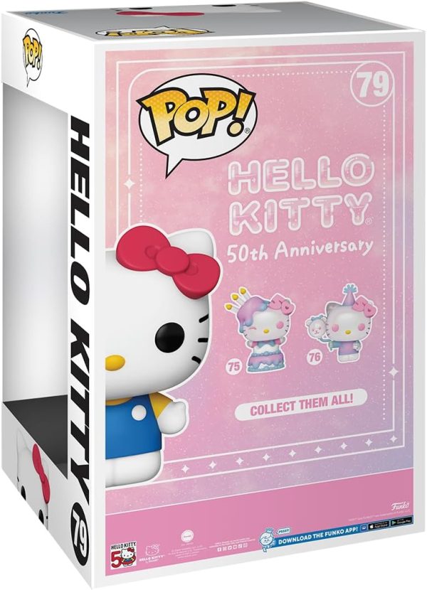 Funko POP! Jumbo: Hello Kitty 50th - Hello Kitty - Collectable Vinyl Figure - Gift Idea - Official Merchandise - for Kids & Adults - Anime Fans - Model Figure for Collectors and Display
