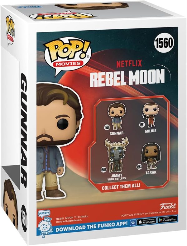 Funko POP! Movies: Rebel Moon - Collectable Vinyl Figure - Gift Idea - Official Merchandise - for Kids & Adults - Movies Fans - Model Figure for Collectors and Display