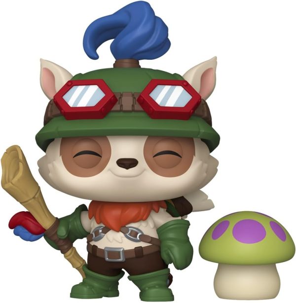 Funko Pop! & Buddy: League of Legends - Teemo with Shroom - Collectable Vinyl Figure - Gift Idea - Official Merchandise - Toys for Kids & Adults - Video Game Fans - Model Figure for Collectors