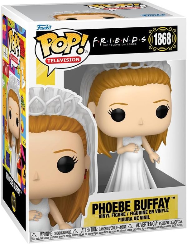 Funko Pop! TV: Friends - Phoebe Buffay - Wedding Dress - Collectable Vinyl Figure - Gift Idea - Official Merchandise - Toys for Kids & Adults - TV Fans - Model Figure for Collectors and Display