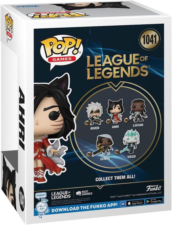 Funko POP Games: LOL - Ahri - League of Legends - Collectable Vinyl Figure - Gift Idea - Official Merchandise - for Kids & Adults - Video Games Fans - Model Figure for Collectors and Display
