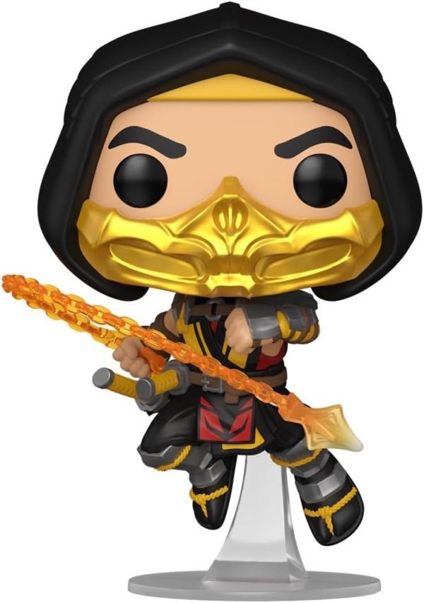 Funko Pop Games: Mortal Kombat 11 Fatality - Scorpion - Mortal Kombat Game Franchise - Collectable Vinyl Figure - Gift Idea - Official Merchandise - Toys for Kids & Adults - Video Games Fans