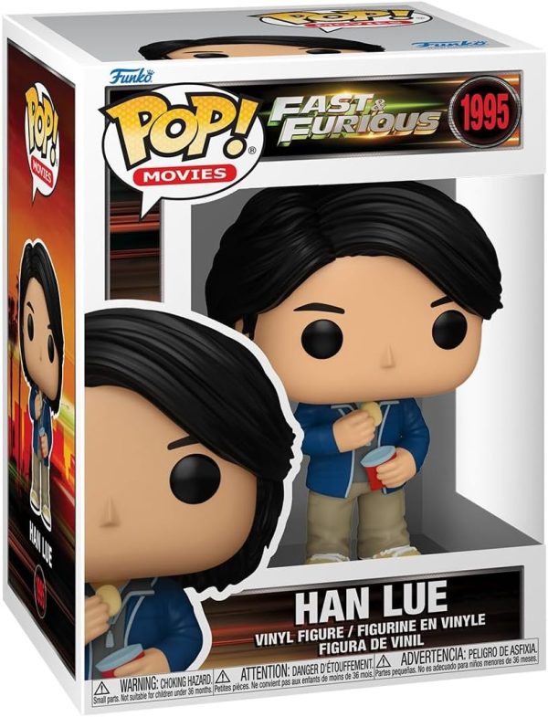 Funko Pop! Movies: Fast & Furious - Han LUE - Collectable Vinyl Figure - Gift Idea - Official Merchandise - Toys for Kids & Adults - Movies Fans - Model Figure for Collectors and Display