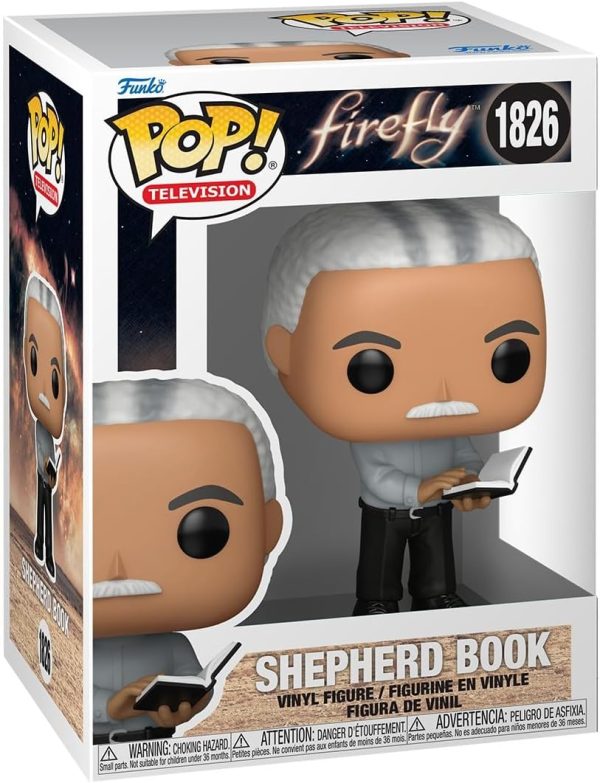 Funko Pop! TV: Firefly - Shepherd Book - 1/6 Odds for Rare Chase Variant - Collectable Vinyl Figure - Gift Idea - Official Merchandise - Toys for Kids & Adults - TV Fans - Model Figure for Collectors