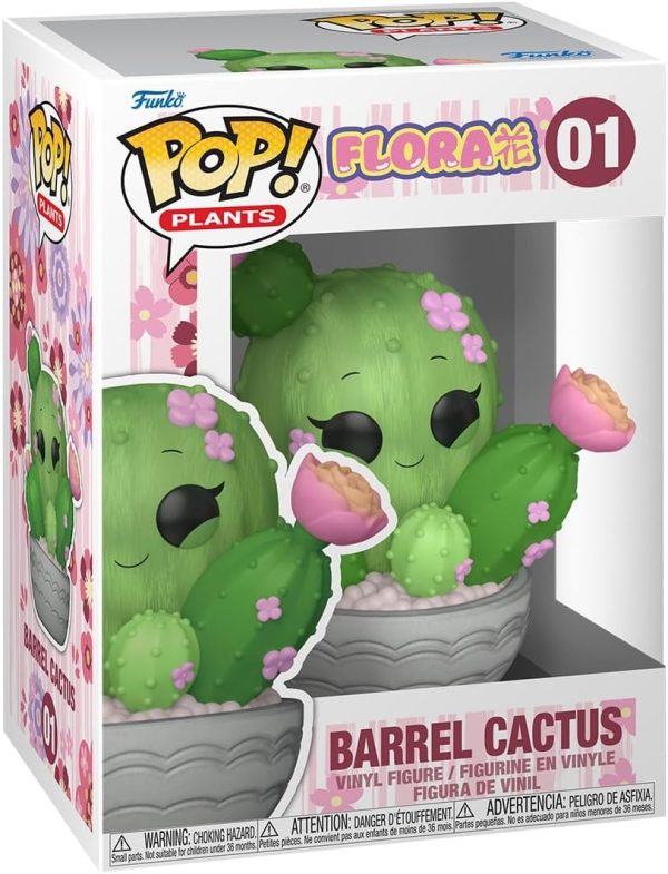 Funko Pop! Plants: Flora - Barrel Cactus Collectable Vinyl Figure - Gift Idea - Official Merchandise - Toys for Kids & Adults Fans - Model Figure for Collectors and Display