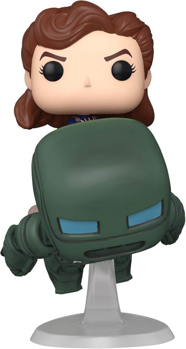 Funko Pop Deluxe Marvel: Year of The Shield - Captain Peggy Carter Riding Hydra Stomper - Marvel Comics - Amazon Exclusive - Collectable Vinyl Figure - Gift Idea - Official Merchandise