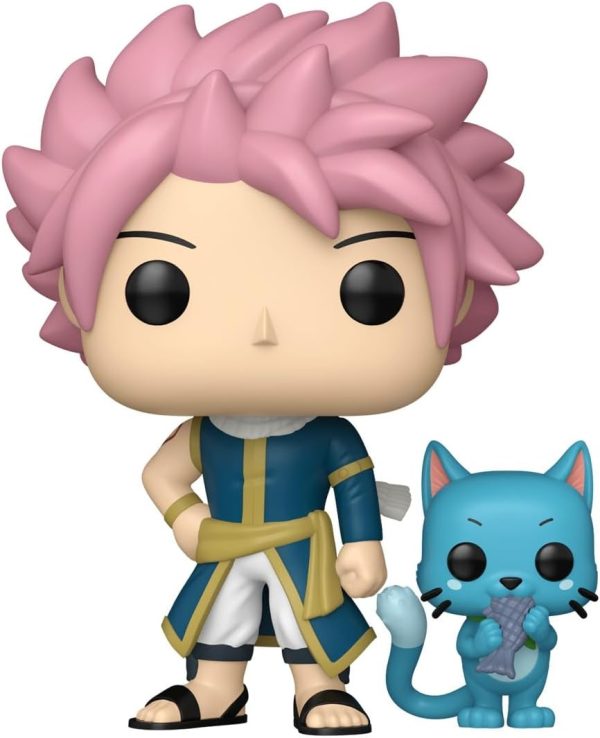 Funko Pop!&Buddy: Fairy Tail 100 Years Quest - Natsu and Happy - Collectable Vinyl Figure - Gift Idea - Official Merchandise - Toys for Kids & Adults - Anime Fans