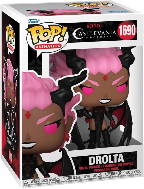Funko POP! Animation: Cast Noct - Drolta - Castlevania - Collectable Vinyl Figure - Gift Idea - Official Merchandise - for Kids & Adults - TV Fans - Model Figure for Collectors and Display