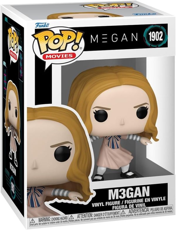 Funko Pop! Movies: M3GAN - M3GAN - Collectable Vinyl Figure - Gift Idea - Official Merchandise - Toys for Kids & Adults - Horror Fans - Model Figure for Collectors and Display