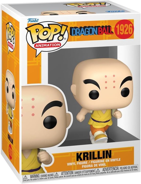 Funko Pop! Animation: Dragon Ball - Krillin - Collectable Vinyl Figure - Gift Idea - Official Merchandise - Toys for Kids & Adults - Anime Fans - Model Figure for Collectors and Display
