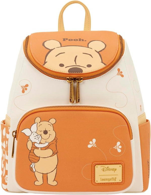 Loungefly Disney: Winnie The Pooh Flap Mini-Backpack. Amazon Exclusive