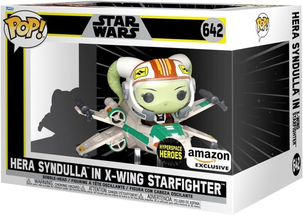 Funko POP! Ride Super Deluxe: Star Wars Rebels - Hera Syndulla in X-Wing - Star Wars: Rebels - Collectable Vinyl Figure - Gift Idea - Official Merchandise - for Kids & Adults