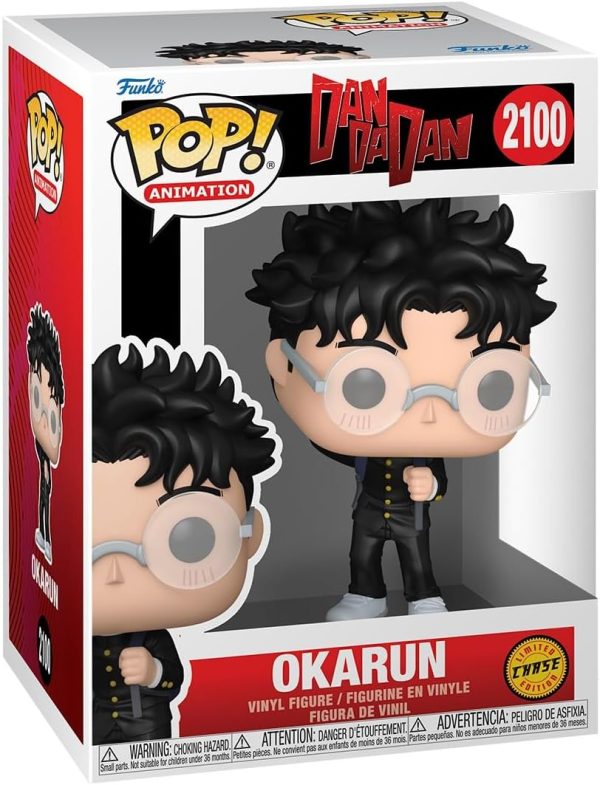 Funko Pop! Animation: Dandadan - Okarun (Transformed) - 1/6 Odds for Rare Chase Variant - Collectable Vinyl Figure - Gift Idea - Official Merchandise - Toys for Kids & Adults - Anime Fans