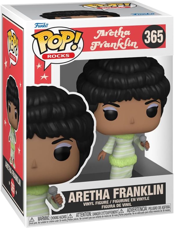 Funko POP! Rocks: Aretha Franklin - (Green Dress) - Collectable Vinyl Figure - Gift Idea - Official Merchandise - for Kids & Adults - Music Fans - Model Figure for Collectors and Display