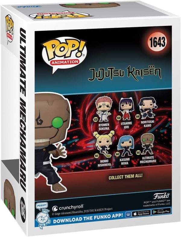 Funko POP! Animation: JJK - Ultimate Mechamaru - Jujutsu Kaisen - Collectable Vinyl Figure - Gift Idea - Official Merchandise - for Kids & Adults - Anime Fans - Model Figure for Collectors