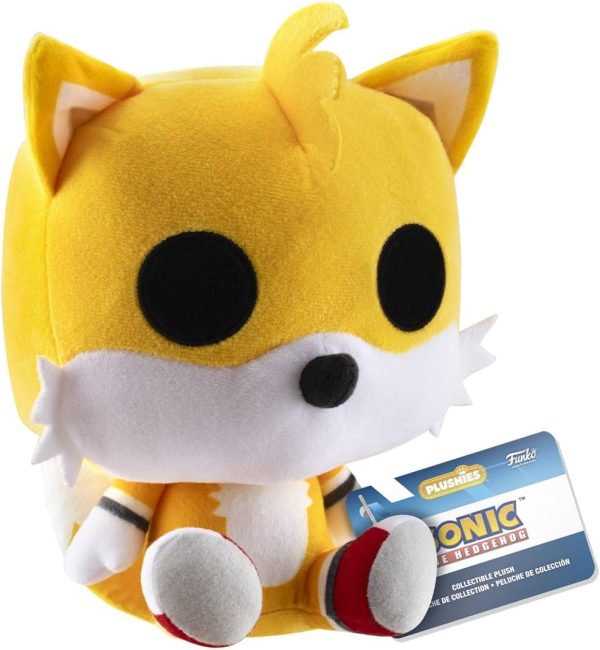 Funko Pop! Plush: Sonic The Hedgehog - Miles Tails Prower - Tails - Collectable Soft Toy - Birthday Gift Idea - Official Merchandise - Stuffed Plushie for Kids and Adults