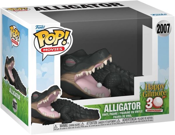 Funko Pop! Movies: Happy Gilmore - Alligator - Collectable Vinyl Figure - Gift Idea - Official Merchandise - Toys for Kids & Adults - Movies Fans - Model Figure for Collectors and Display
