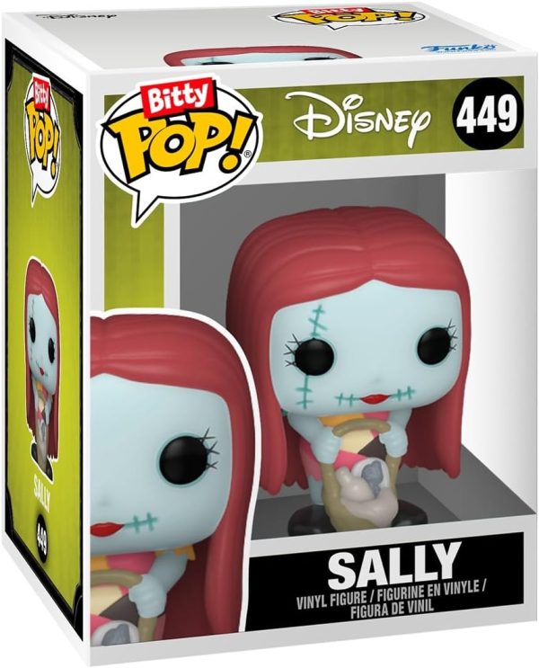 Funko Pop! Starter Set: The Nightmare Before Christmas Bitty Bundle Pack - 6 Pack - Zero. Sally. Jack Skellington. Bitty Ride Snowmobile. and Bitty Town Jack's House - Gift Idea - Disney Fans