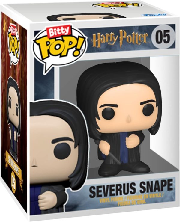 Funko Bitty POP! HP - Dumbledore. 4-Pack - Albus Dumbledore. Nearly Headless Nick. Minerva McGonagall and A Surprise Mystery Mini Figure - 0.9 Inch (2.2 Cm) - Harry Potter Collectable - Gift Idea