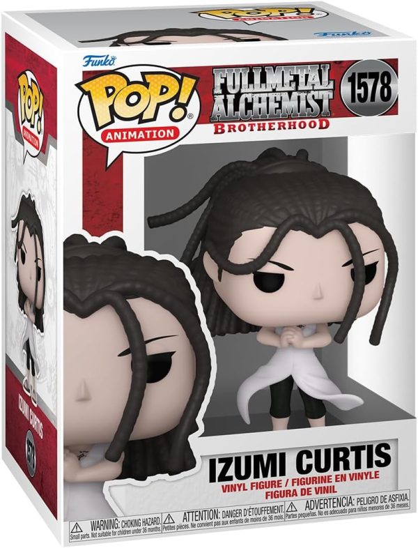 Funko Pop Animation: Fullmetal Alchemist: Brotherhood - Izumi Curis Curtis - Full Metal Alchemist - Collectable Vinyl Figure - Gift Idea - Official Merchandise - Toys for Kids & Adults - Anime Fans