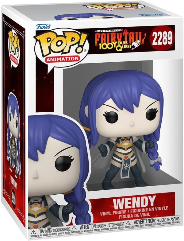 Funko Pop! Animation: Fairy Tail 100 Years Quest - Wendy - Collectable Vinyl Figure - Gift Idea - Official Merchandise - Toys for Kids & Adults - Anime Fans - Model Figure for Collectors