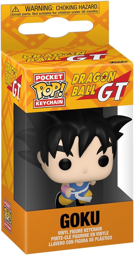 Funko POP! Keychain: DBGT - Goku - Dragon Ball Novelty Keyring - Collectable Mini Figure - Stocking Filler - Gift Idea - Official Merchandise - Anime Fans - Backpack Decor