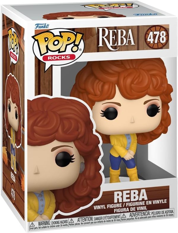 Funko Pop! Rocks: Reba - Cowgirl - Reba McEntire - Collectable Vinyl Figure - Gift Idea - Official Merchandise - Toys for Kids & Adults - Music Fans - Model Figure for Collectors and Display