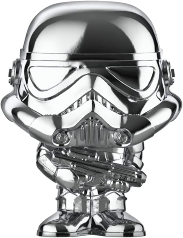 Funko Bitty POP! Star Wars - Darth Vader. 4-Pack - Darth Vader. TIE Fighter Pilot. Stormtrooper and A Surprise Mystery Mini Figure - 0.9 Inch (2.2 Cm) Collectable - Stackable Display Shelf Included