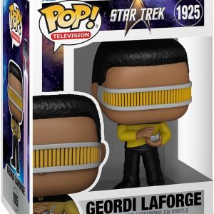 Funko Pop! TV: Star Trek Next Generation - Geordi La Forge - Collectable Vinyl Figure - Gift Idea - Official Merchandise - Toys for Kids & Adults - Sci-Fi Fans