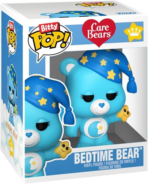 Funko Pop! Bitty Town: Care Bears - Care-a-Lot Castle Castle - Bedtime Bear - 0.9 Inch and 2 Inch (5.1 Cm) - Cartoon Collectable - Gift Idea - Toys for Kids & Adults