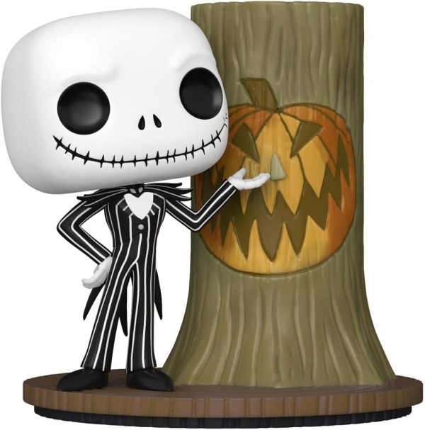 Funko POP! Deluxe: Disney The Nightmare Before Christmas 30th - Jack Skellington with H.Town Door - Disney: The Nightmare Before Christmas - Collectable Vinyl Figure - Gift Idea - for Kids & Adults
