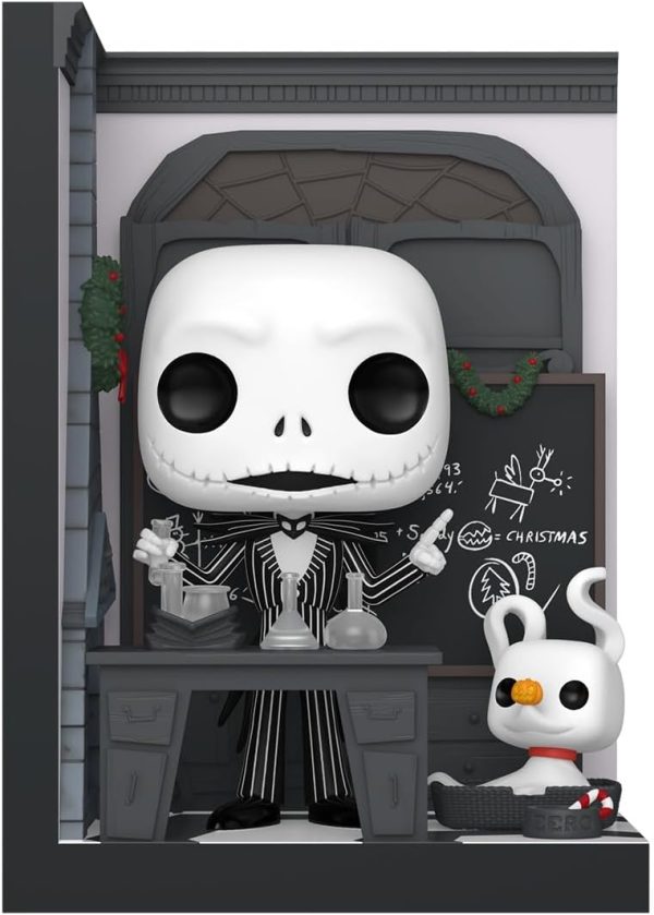 Funko Pop! Nooks: The Night Before Christmas - Jack Skellington in Jack's Room? - Collectable Vinyl Figure - Gift Idea - Official Merchandise - Toys for Kids & Adults - Disney Fans - Displayable