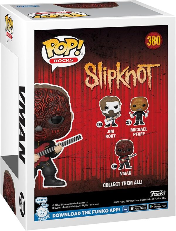 Funko Pop Rocks: Slipknot - VMan - Collectable Vinyl Figure - Gift Idea - Official Merchandise - Toys for Kids & Adults - Music Fans - Model Figure for Collectors and Display