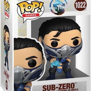 Funko POP Games: Mortal Kombat 1 - Sub-Zero - Sub Zero - Mortal Kombat Game Franchise - Collectable Vinyl Figure - Gift Idea - Official Merchandise - for Kids & Adults - Video Games Fans