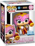 Funko Pop! Heroes: JLA & Sonic - Amy Rose as Wonder Woman - Sonic + DC Comics - Collectable Vinyl Figure - Gift Idea - Official Merchandise - Toys for Kids & Adults - DC Comics Fans