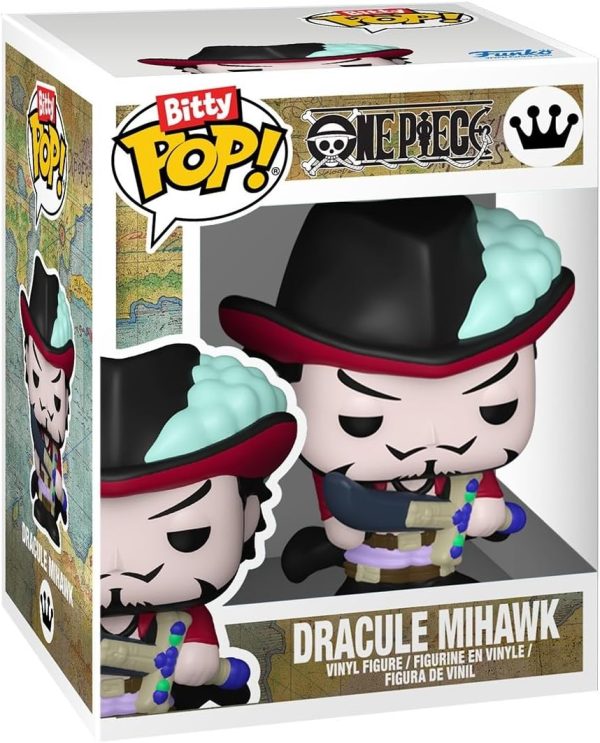 Funko Bitty Pop! One Piece - Usopp. Kaya. Kuro. and A Surprise Mystery Mini Figure - 0.9 Inch (2.2 Cm) Collectable - Stackable Display Shelf Included - Gift Idea - Party Bags Stocking - Cake Topper