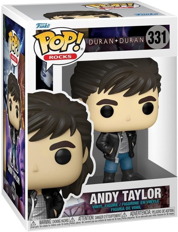 Funko POP! Rocks: Duran Duran - Wild Boys Andy Taylor - Collectable Vinyl Figure - Gift Idea - Official Merchandise - for Kids & Adults - Music Fans - Model Figure for Collectors and Display