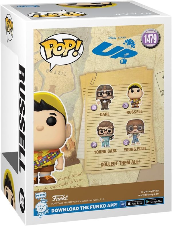 Funko POP! Disney: UP - Russell? - up - Collectable Vinyl Figure - Gift Idea - Official Merchandise - for Kids & Adults - Movies Fans - Model Figure for Collectors and Display