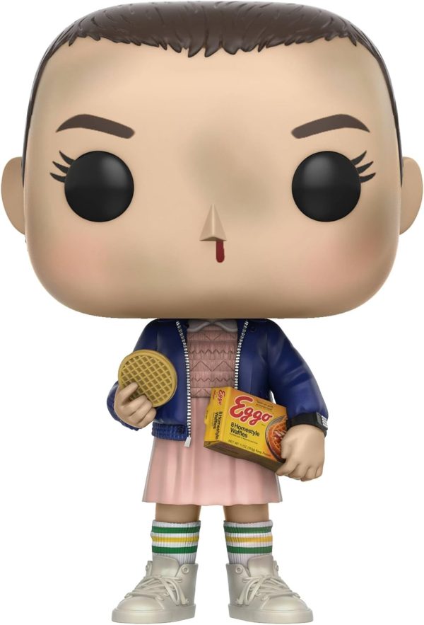 Funko Pop Stranger Things Eleven with Eggos Vinyl Figure. Styles May Vary - with/Without Blonde Wig.Multicolor.Standard.13318 - Collectable Vinyl Figure - Gift Idea - Official Merchandise