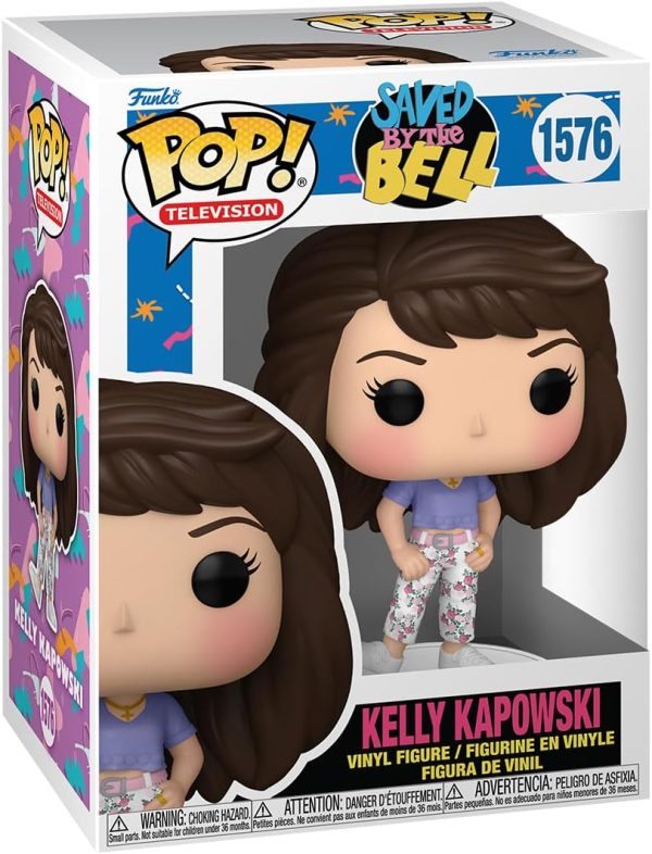 Funko Pop TV: Saved by The Bell 30th Anniversary ?C Kelly Kapowski - Collectable Vinyl Figure - Gift Idea - Official Merchandise - Toys for Kids & Adults - Comedy Fans