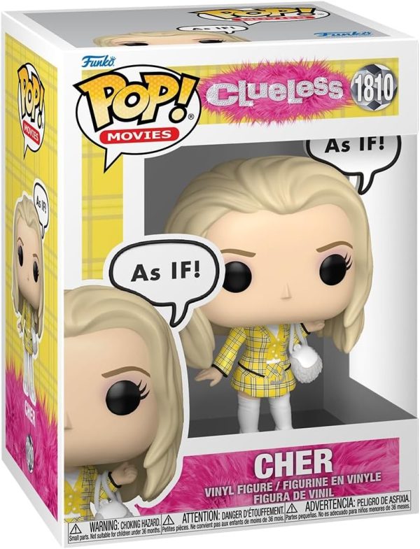 Funko Pop! Sayings: Clueless 30th Anniversary - Cher - Collectable Vinyl Figure - Gift Idea - Official Merchandise - Toys for Kids & Adults - Movies Fans - Model Figure for Collectors and Display