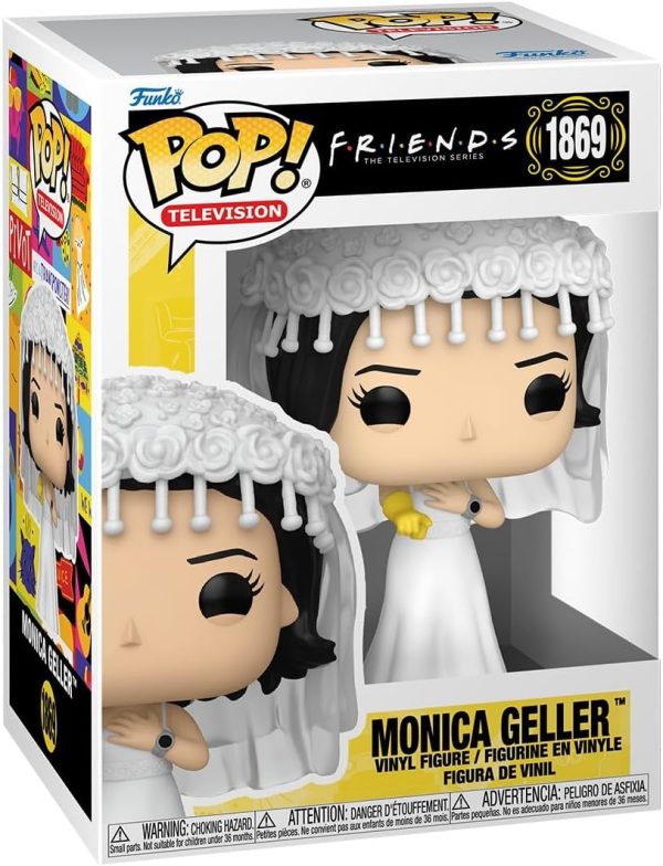 Funko Pop! TV: Friends - Monica Geller - Wedding Dress - Collectable Vinyl Figure - Gift Idea - Official Merchandise - Toys for Kids & Adults - TV Fans - Model Figure for Collectors and Display