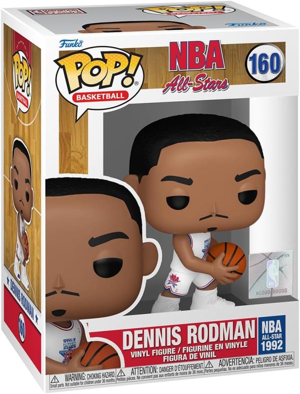 Funko POP! NBA: Legends - Dennis Rodman?? Rodman - (1992) - Collectable Vinyl Figure - Gift Idea - Official Merchandise - for Kids & Adults - Sports Fans - Model Figure for Collectors and Display