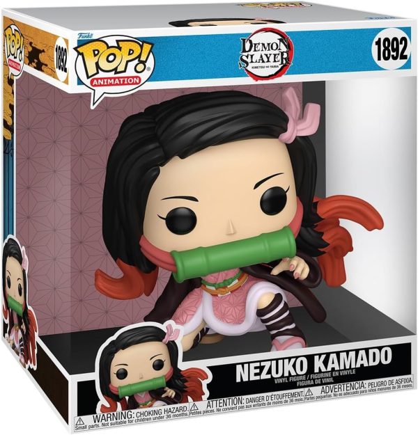 Funko Pop! Jumbo: Demon Slayer - Nezuko Kamado - Collectable Vinyl Figure - Gift Idea - Official Merchandise - Toys for Kids & Adults - Anime Fans - Model Figure for Collectors