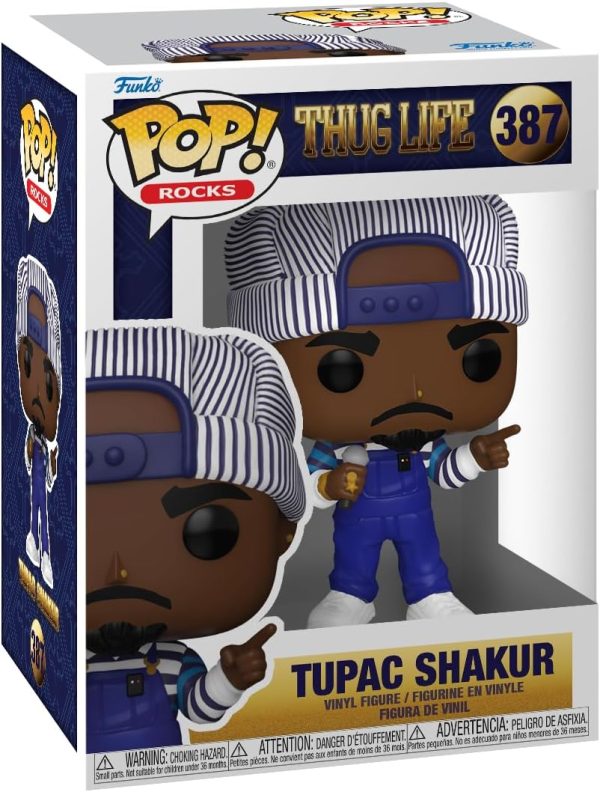 Funko POP! Rocks: Tupac 90's - Collectable Vinyl Figure - Gift Idea - Official Merchandise - for Kids & Adults - Music Fans - Model Figure for Collectors and Display