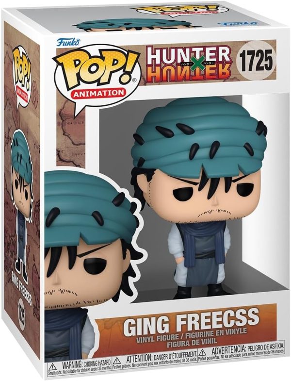 Funko POP Animation: HxH - Ging Freecss - Hunter X Hunter (HXH) - Collectable Vinyl Figure - Gift Idea - Official Merchandise - for Kids & Adults - Anime Fans - Model Figure for Collectors