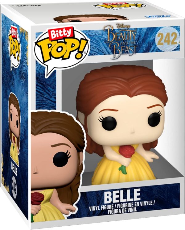 Funko Bitty Pop Disney Princesses - Cinderella. Snow White. Aurora and A Surprise Mystery Mini Figure - 0.9 Inch (2.2 Cm) Collectable - Stackable Display Shelf Included - Gift Idea